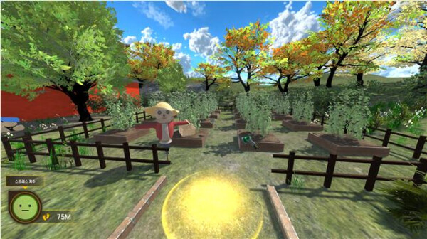 가상 치유농장의 토마토밭