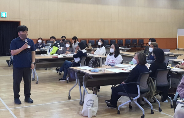 농촌교육농장 교사양성과정 교육모습 (경기도 제공)