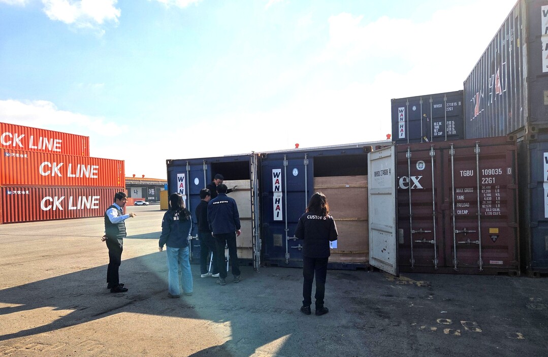 산림청·관세청, ’불법·불량 목재제품 수입 원천차단’ 협업검사 실시